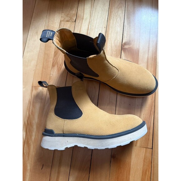 Sorel Hi-Line Chelsea Boot Geo Yellow Jet US 9 Women Waterproof Pull-On - Picture 4 of 6